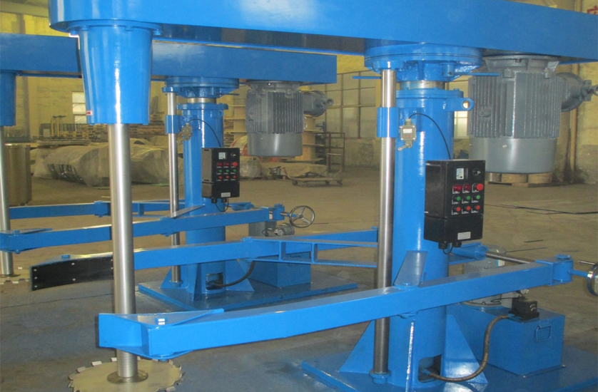 Dissolver mixer supply to a Asian user recently