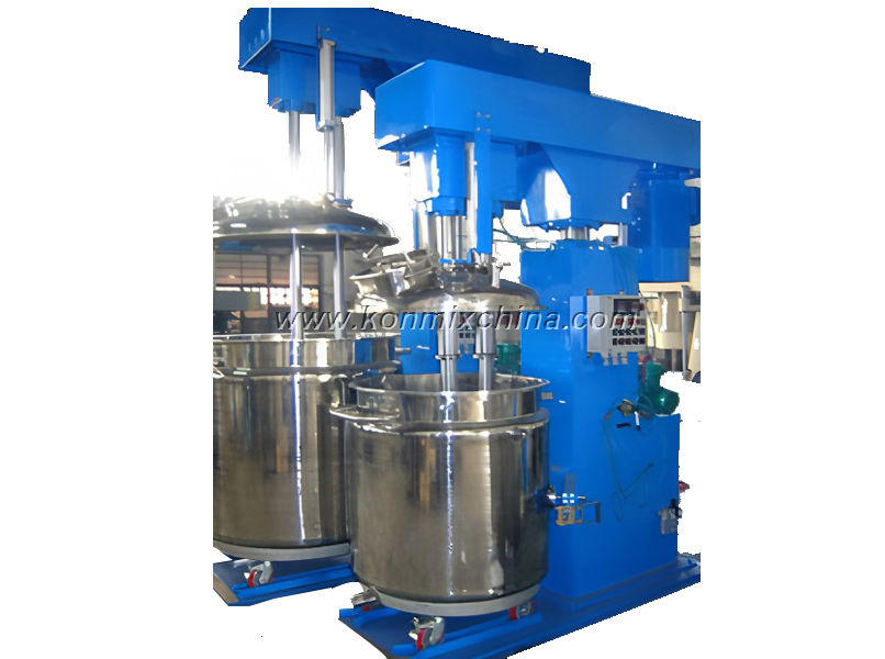 Coaxial Dissolver/disperser For Viscous Mixing