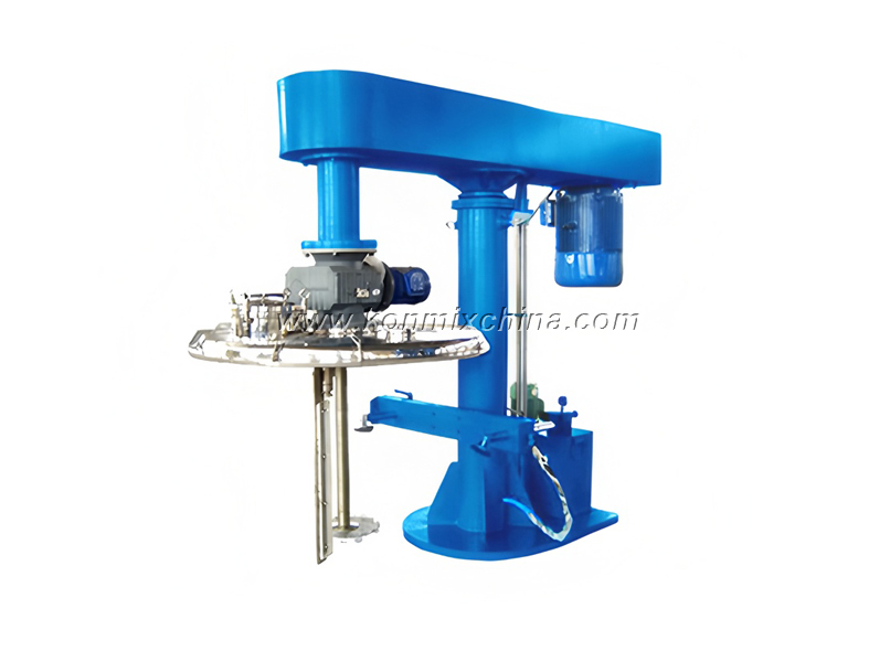 Coaxial Dissolver/disperser For Viscous Mixing