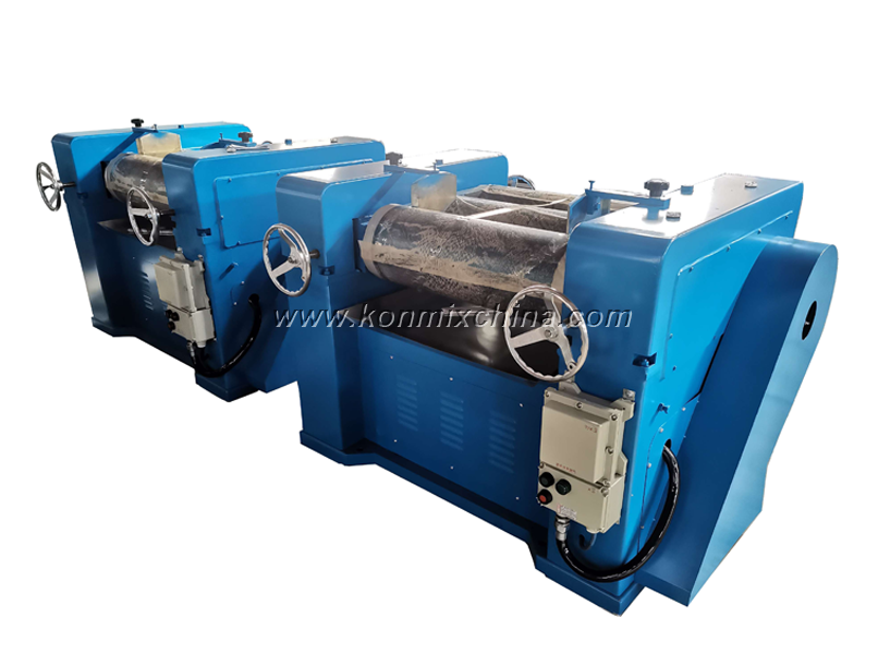 Three Roll Mill (mechanical type)