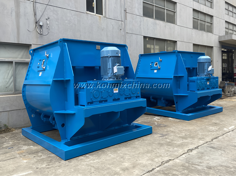 Horizontal Non-gravity Mixer
