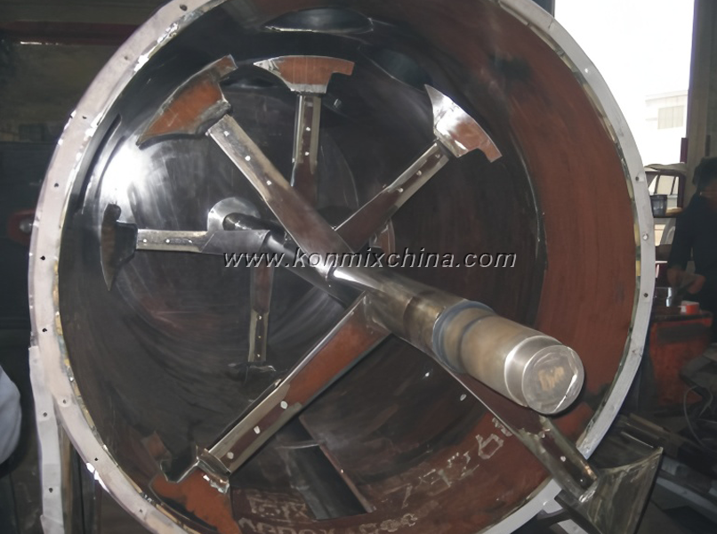 Lab Plough Shear Mixer 
