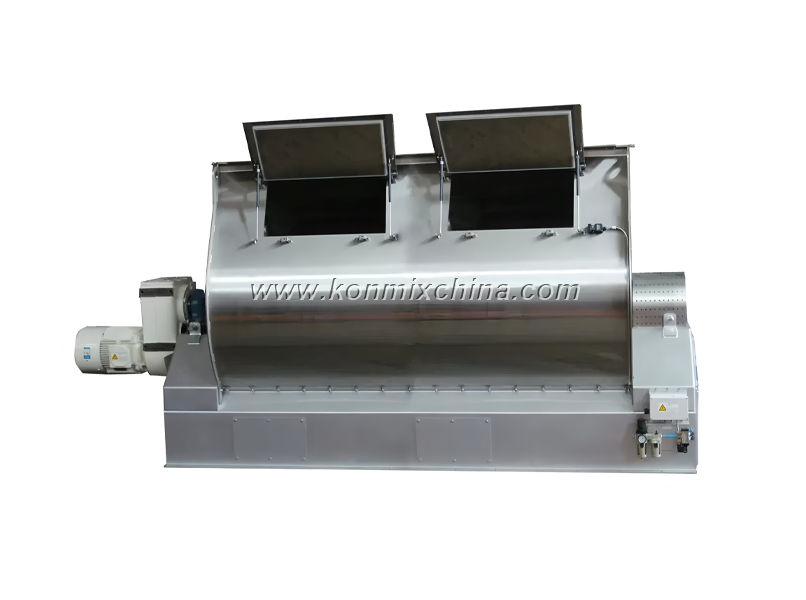 Horizontal Non-gravity Mixer