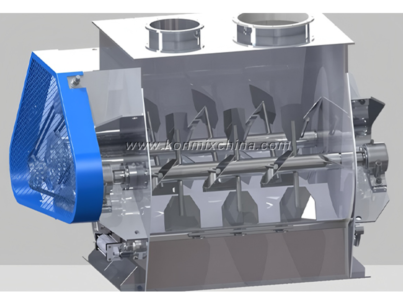 Horizontal Non-gravity Mixer