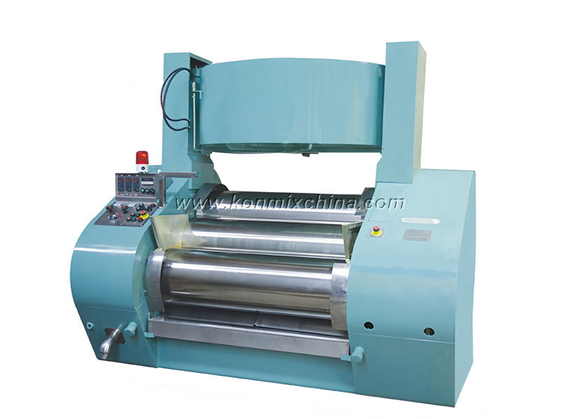 Three Roll Mill (Vertical declining roller)