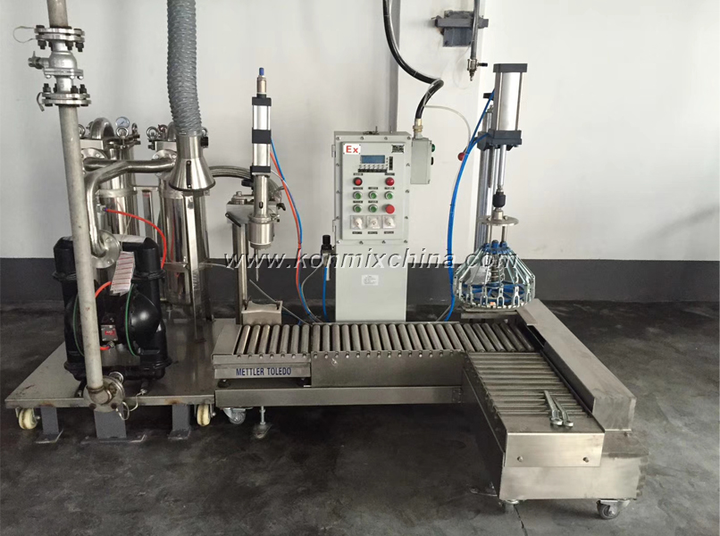 Big Drum Semi-automatic Filling Machine