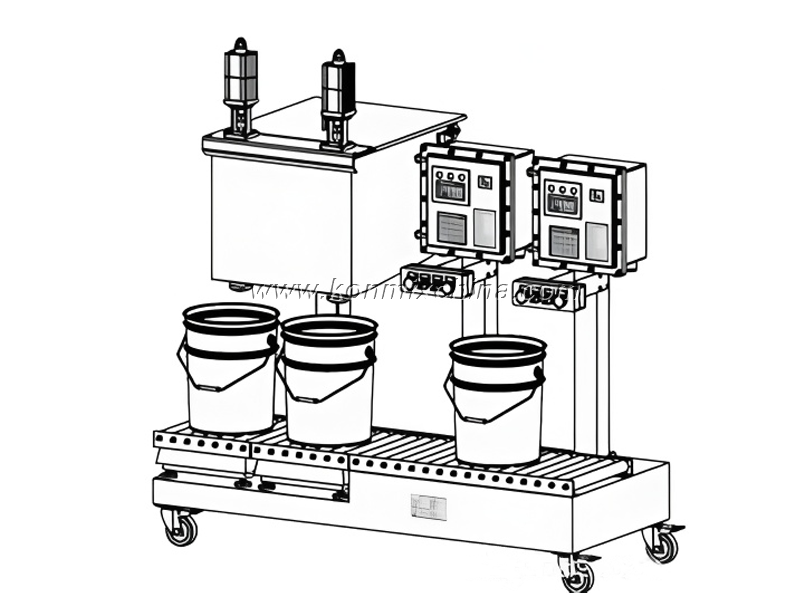 Weighing Type Liquid Filling Machine