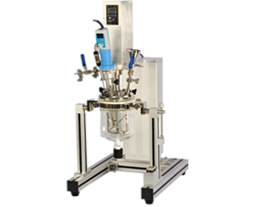 Lab Vacuum Emulsifier (Glass reactor)
