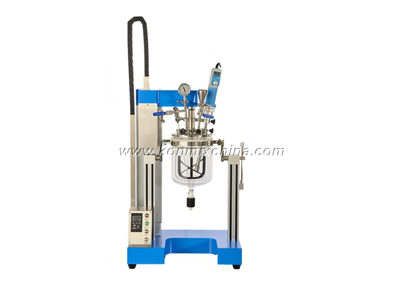 Lab Vacuum Emulsifier (Glass reactor)