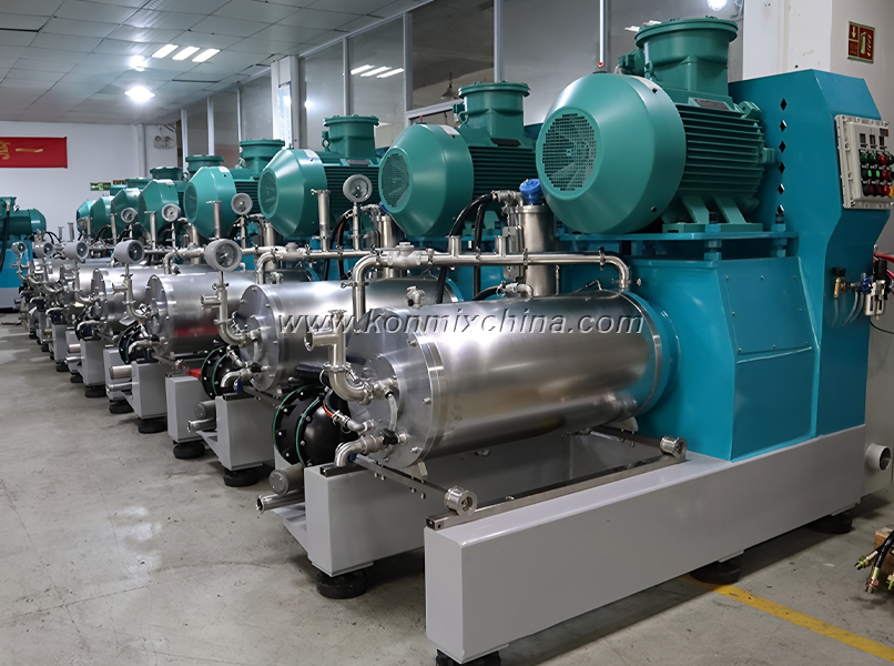 Horizontal Bead Mill (pin-rod type)