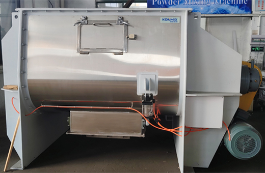 Double Shaft Paddle Powder Mixer
