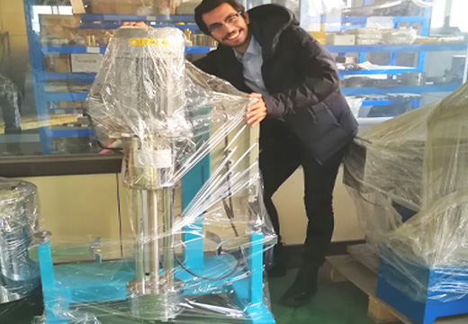 Our customer with our machine