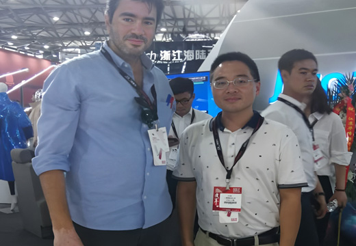 Turkey client meets in our exhibition booth