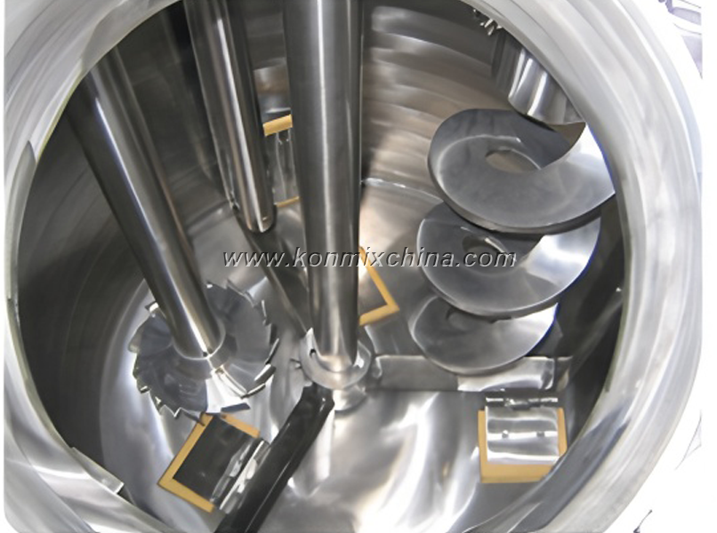 Tri-shaft Dissolver Mixer