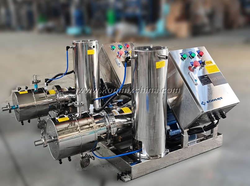 In-Line Homogenizer (with self-circulation cooling)