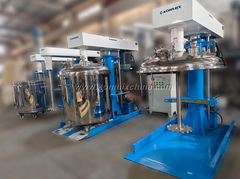 Dispersing Mixer (with vacuum system)