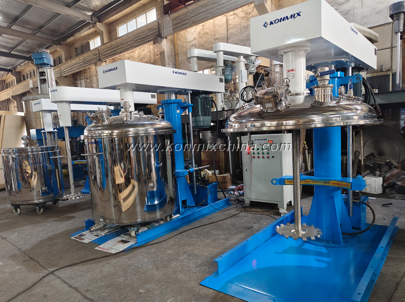 Dispersing Mixer (with vacuum system)