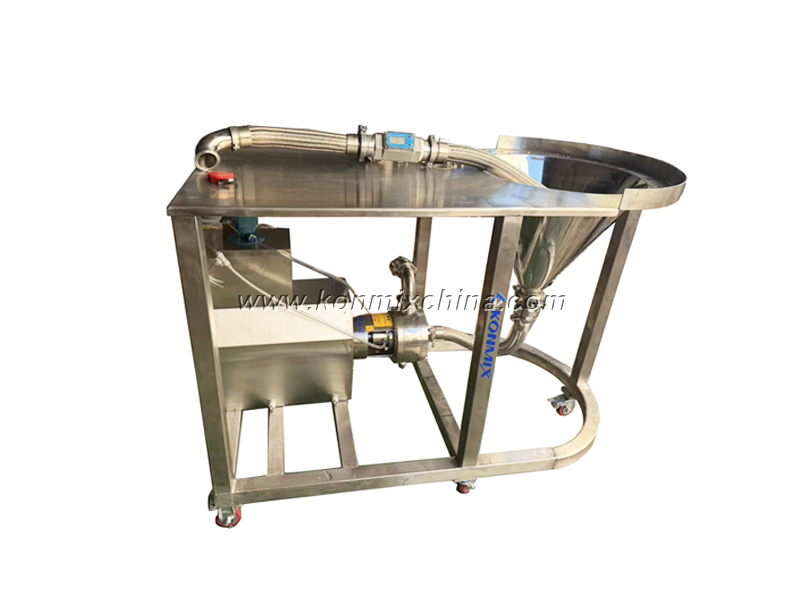 Powder-liquid Mixing & Emulsifying Unit