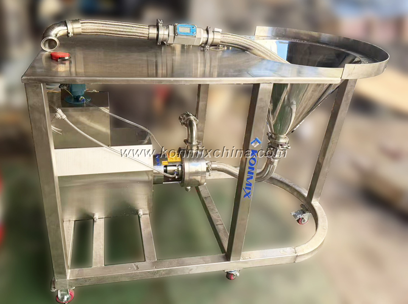 Powder-liquid Mixing & Emulsifying Unit
