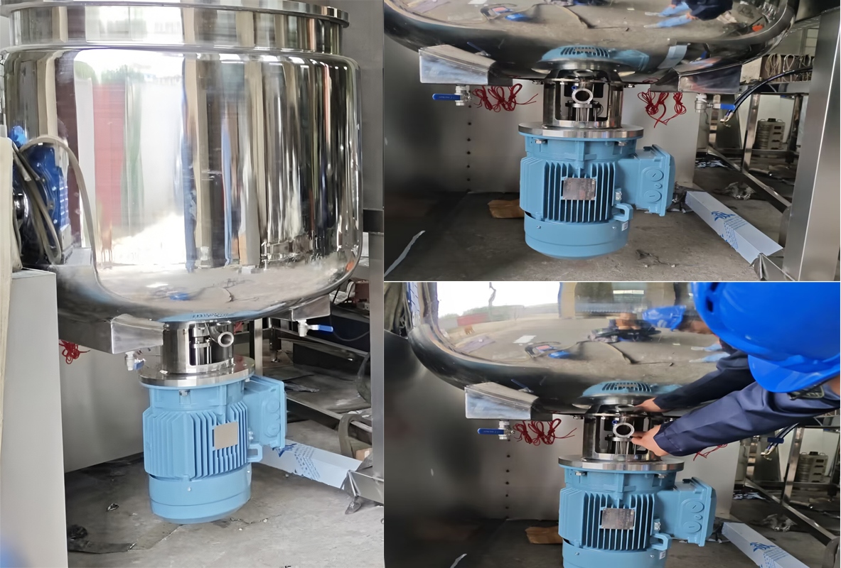Homogenizer (vessel-bottom type)(图1) Homogenizer (vessel-bottom type)(图1)